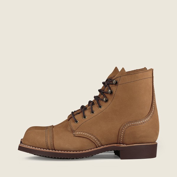 Red Wing Heritage Bot Bayan - Iron Ranger - Short Chinook Deri - Haki - 20JXPLWQA